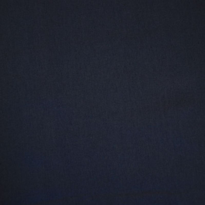 Tissu coton sergé Oeko-Tex Louisa Bleu marine