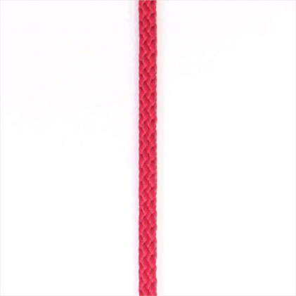 Cordon 100% polyester Rouge
