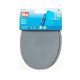 Renforts imitation daim thermocollant 10 x 14 cm Bleu gris