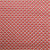 Tissu coton imprimé Oeko-Tex Eventail  Rouge / Doré