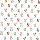 Tissu coton imprimé Trotinette Multicolor