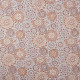 Tissu coton Oeko-Tex imprimé Mandala Terracotta