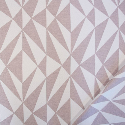 Tissu jacquard double face Kaleo Rose