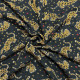 Tissu jacquard lurex Daktari Noir