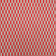 Tissu jacquard Otto Rouge / Beige