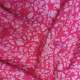 Tissu viscose Oeko-Tex imprimé Batik Rose