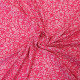 Tissu viscose Oeko-Tex imprimé Batik Rose