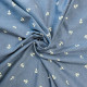 Tissu jersey de coton Oeko Tex Ancres Bleu marine