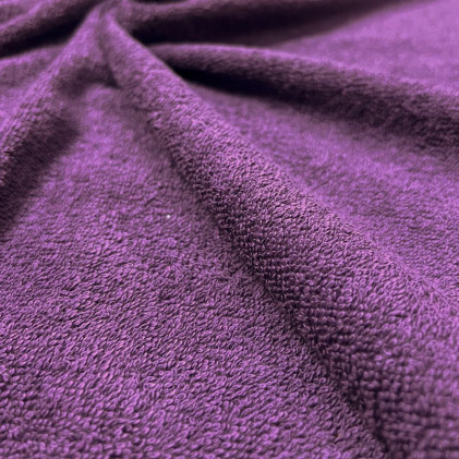 Tissu éponge Laguna Violet
