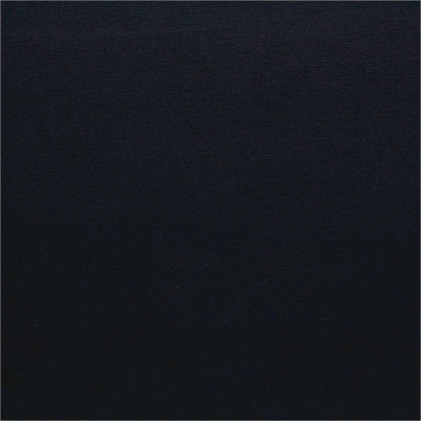 Tissu faux drap de laine uni Delila Bleu marine