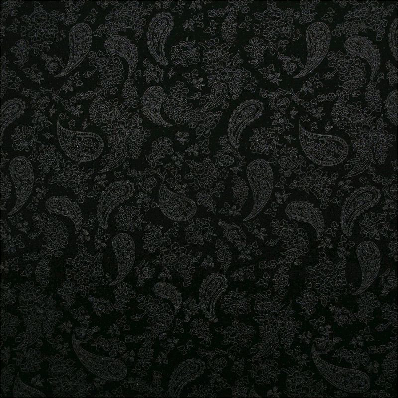 Tissu milano - noir – So Tissus