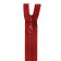 Fermeture Eclair plastique séparable 75 cm Z 54   Rouge