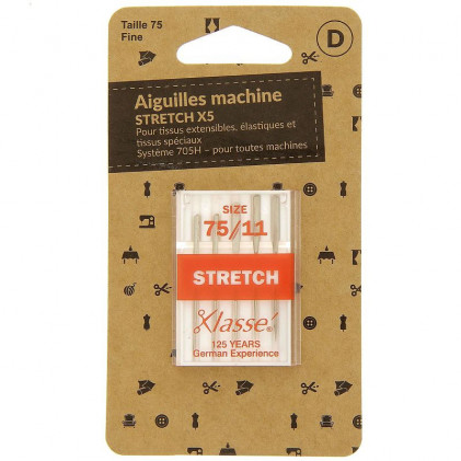 Aiguilles machine stretch 75/11