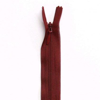Fermeture « Eclair » nylon séparable 65 cm - Brou de noix - Rougier&Plé  Lecourbe