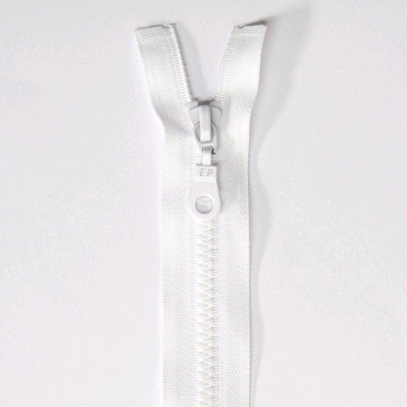 Fermeture Eclair plastique séparable 50 cm Z 54 Beige foncé - Self