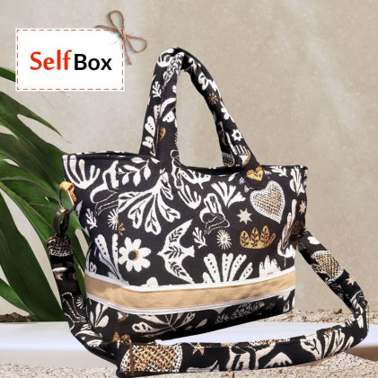 Self' Box Sac cabas Julia Mage Noir