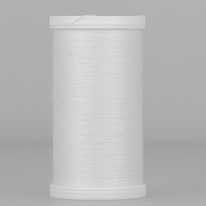 Bobine de fil 100 m 100% polyester recyclé ST Blanc