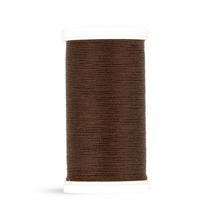 Bobine de fil 100m - 100% polyester ST marron