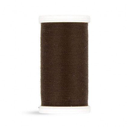 Bobine de fil 100m - 100% polyester ST marron