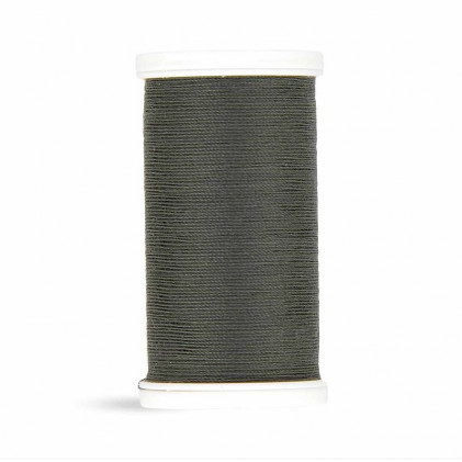 Bobine de fil 100m - 100% polyester ST gris