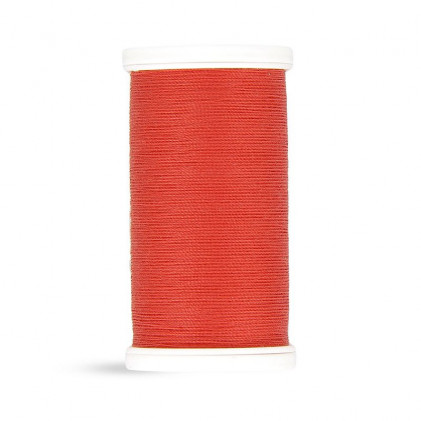 Bobine de fil 100m - 100% polyester ST vieux rose