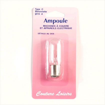 Ampoule 15w / 240 v baionette longue